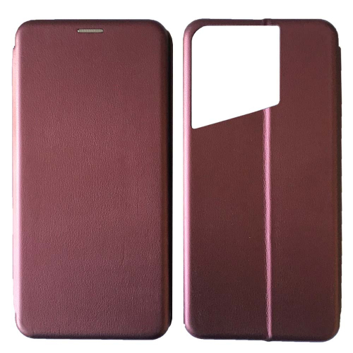 Книжка Premium для Tecno Pova 5 Марсала-0